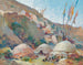 Traumlandschaft - Alexandre Iacovleff — Ansicht des Kunstwerks