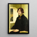 Portrait d'Irene Von Radlov - Alexandre Iacovleff — gerahmtes Bild an der Wand