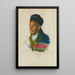 Reproduktion des Gemäldes Portrait de Haji Mohamed Hachem - Alexandre Iacovleff