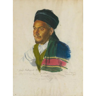 Alexandre Jacovleff - Portrait of Haji Mohamed Hachem.webp