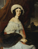Portrait von Eugénie Gabrielle Barbou des Courières Baronin Rivet - Alexandre Marie Colin — Ansicht des Kunstwerks