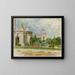 Fontaine du Trocadéro - Alexandre Prévost — gerahmtes Bild an der Wand