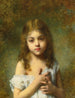 Kindheit - Alexei Harlamoff — Ansicht des Kunstwerks