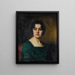 Portrait von Madame Ferette - Alexei Harlamoff — gerahmtes Bild an der Wand