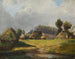 Dorf in der Nähe des Waldes - Alexei Kondratievich Savrasov — Ansicht des Kunstwerks