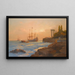 Navire triomphant approchant du port - Alexei Vasilievich Hanzen — gerahmtes Bild an der Wand