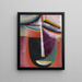 Tête abstraite Mysterium - Alexej von Jawlensky — gerahmtes Bild an der Wand