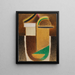 Abstrakter Kopf Konstruktiver Kopf - Alexej von Jawlensky — gerahmtes Bild an der Wand