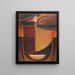 Tête abstraite orientale - Alexej von Jawlensky — gerahmtes Bild an der Wand