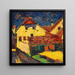 Maisons jaunes - Alexej von Jawlensky — gerahmtes Bild an der Wand