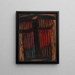 Große Stunden der Meditation vor der Geburt Christi - Alexej von Jawlensky — gerahmtes Bild an der Wand