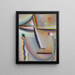 Meditation Das Gebet - Alexej von Jawlensky — gerahmtes Bild an der Wand