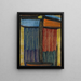 Meditation auf goldenem Hintergrund - Alexej von Jawlensky — gerahmtes Bild an der Wand