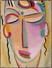 Meditation des mystischen Kopfes - Alexej von Jawlensky — Ansicht des Kunstwerks