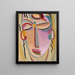 Meditation des mystischen Kopfes - Alexej von Jawlensky — gerahmtes Bild an der Wand