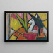 Unbenanntes Gemälde - Alexej von Jawlensky — gerahmtes Bild an der Wand