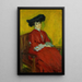 Reproduktion des Gemäldes Portrait von Madame Gindus - Alexej von Jawlensky