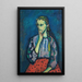 Reproduktion des Gemäldes Portrait einer jungen Frau - Alexej von Jawlensky
