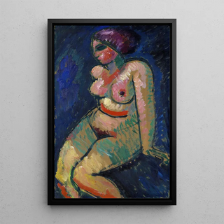 Alexej von Jawlensky - Seated Female Nude.webp
