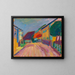 Croquis von Murnau - Alexej von Jawlensky — gerahmtes Bild an der Wand