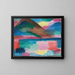 Sommertag in Ascona - Alexej von Jawlensky — gerahmtes Bild an der Wand
