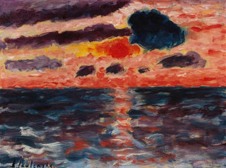 Alexej von Jawlensky - Sonnenuntergang Borkum.webp