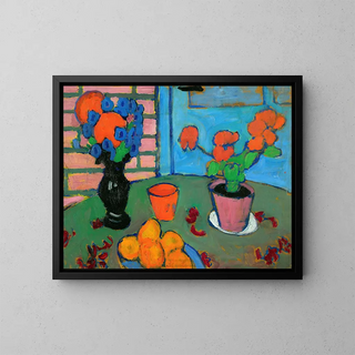 Alexej von Jawlensky - StillLife With Flowers And Oranges.webp