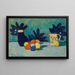 Naturmorte mit Früchten - Alexej von Jawlensky — gerahmtes Bild an der Wand