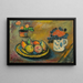 Stillleben mit Birnen und Äpfeln - Alexej von Jawlensky — gerahmtes Bild an der Wand