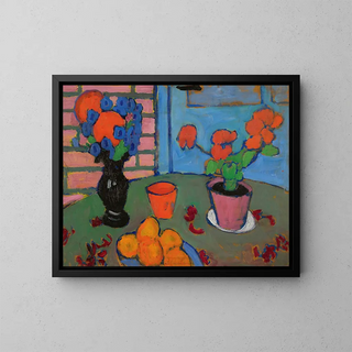 Alexej von Jawlensky - Stillleben Mit Blumen Und Orangen StillLife With Flowers And Oranges.webp