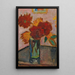 Stillleben Stillleben mit Blumen - Alexej von Jawlensky — gerahmtes Bild an der Wand