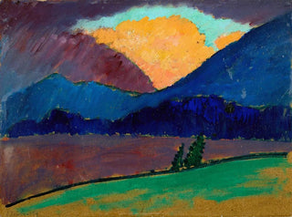 Alexej von Jawlensky - Summer evening in Murnau.webp