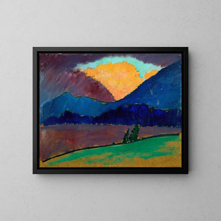 Alexej von Jawlensky - Summer evening in Murnau.webp