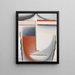 Tête abstraite d'ambiance hivernale - Alexej von Jawlensky — gerahmtes Bild an der Wand