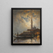 Venedig im Mondschein - Alexey Petrovich Bogolyubov — gerahmtes Bild an der Wand