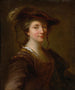 Portrait of a Lady Said To Be Louise Julie De Nesle Comtesse De Mailly - Alexis Grimou — Ansicht des Kunstwerks