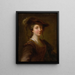Portrait of a Lady Said To Be Louise Julie De Nesle Comtesse De Mailly - Alexis Grimou — gerahmtes Bild an der Wand