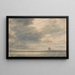 Abend am Meer - Alfred Abram Constable — gerahmtes Bild an der Wand