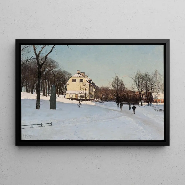 Alfred Bergstrm - Winter Skeppsholmen Stockholm.webp
