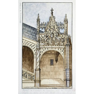 Alfred Bonnardot - Ancienne cour des Comptes portail de lescalier.webp