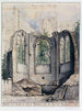 Ruinen der Kapelle des Kollegiums der Grassins 14 rue des Amandins - Alfred Bonnardot — Ansicht des Kunstwerks