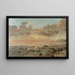 Küstenlandschaft, Sonnenaufgang - Alfred Casile — gerahmtes Bild an der Wand