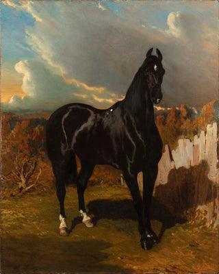 Alfred De Dreux - Black Knight.webp