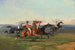 Hindernislauf, vier Jockeys - Alfred de Dreux — Ansicht des Kunstwerks