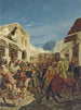Musiker jüdischer in den Straßen von Tétouan - Alfred Dehodencq — Ansicht des Kunstwerks