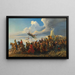 Der Hajj - Alfred Dehodencq — gerahmtes Bild an der Wand
