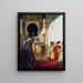 Der Pacha sort - Alfred Dehodencq — gerahmtes Bild an der Wand
