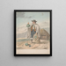 Tenerife Mann von Tacoronte - Alfred Diston — gerahmtes Bild an der Wand