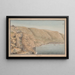 Vue de La Rambla de Castro près de Port Orotava Tenerife - Alfred Diston — gerahmtes Bild an der Wand