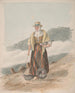 Frau von Icod el Alto Tenerife - Alfred Diston — Ansicht des Kunstwerks